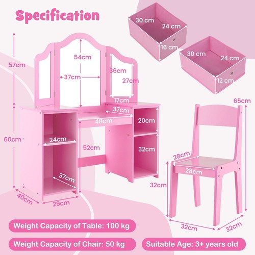 Kids vanity table and - kids,