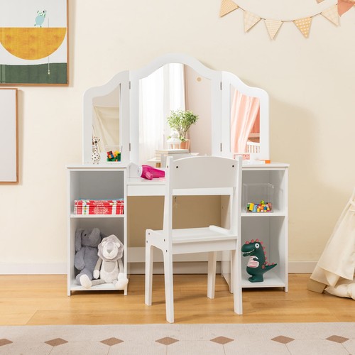 Set kids vanity table and - set,