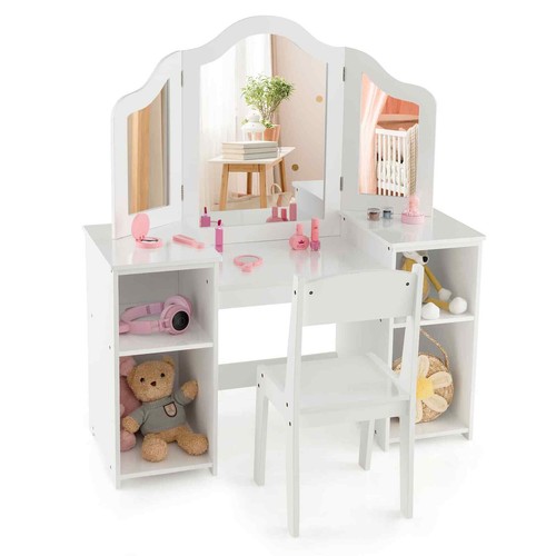 Costway kids vanity table - vanity, and