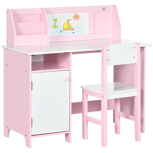 Kids desk and chair - chair, set