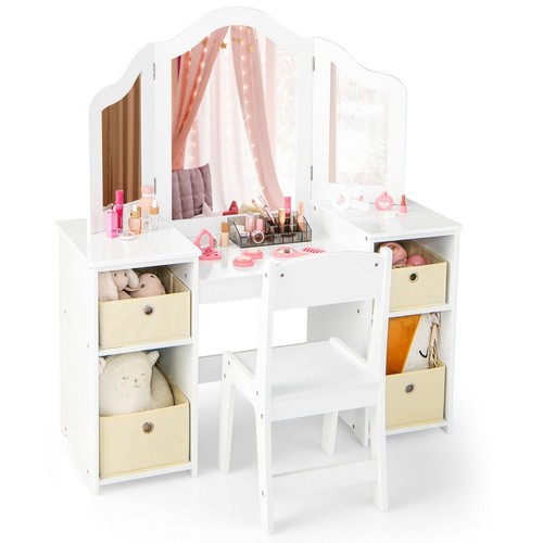 Costway kids vanity table - vanity,