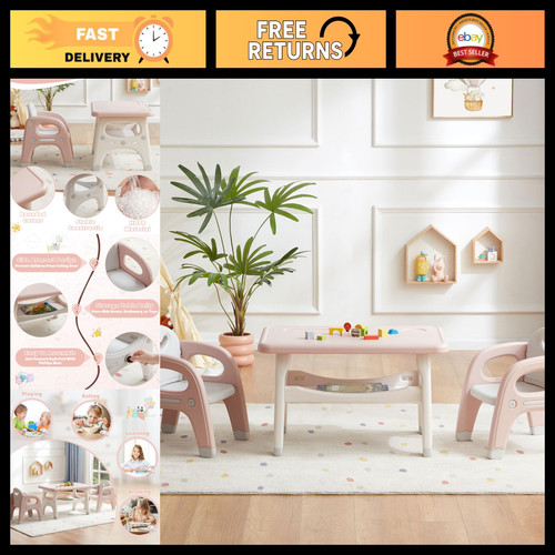 Kids table chairs set - 2,