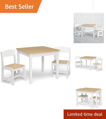 Mysize kids wood table chair - kids,