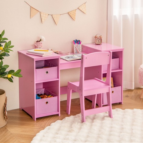 Kids vanity table chair set - kids,