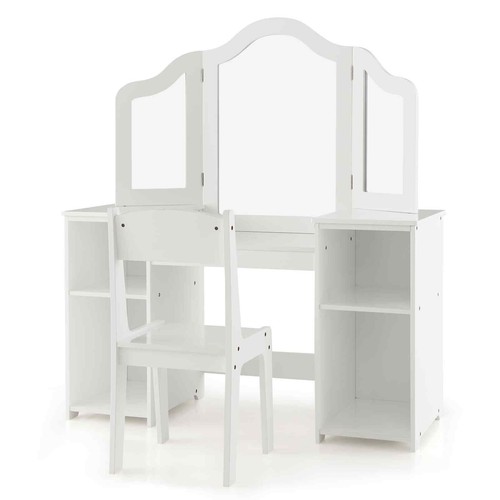 Kids vanity table and chair - kids,