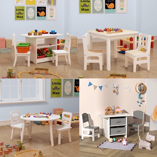 Kids table and chairs set - kids,