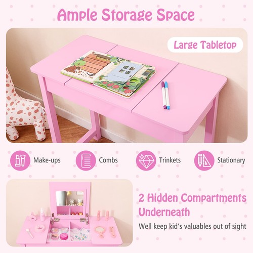 Table chair set flip - table,